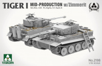 Tiger I - Mittlere Produktion mit Zimmerit - 1:35
