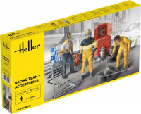 Racing Team + Accessories - 1/24