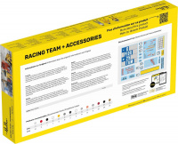 Racing Team + Accessories - 1:24