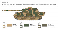 German King Tiger / Tiger II - Complete Set - 1/72