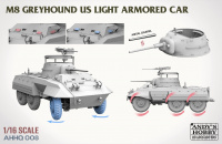 M8 Greyhound - US Light Armored Car - 1:16