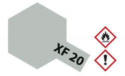 Tamiya XF20 - Mittel-Grau / Medium Grey - Matt - 10ml
