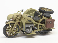 German KS600 Motorcycle & Sidecar - 1/35
