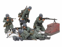 German Machine Gun Team - Mid WWII - 5 Figures - 1/35