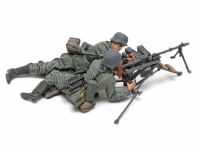 German Machine Gun Team - Mid WWII - 5 Figures - 1/35