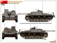 Sturmgeschütz III Ausf. G - Februar 1943 - Alkett Production - 1/72