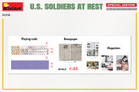 US Soldiers at Rest - Special Edition - 1/35