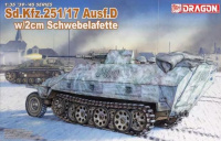 Sd.Kfz. 251/17 - Ausf. D - with 2cm Schwebelafette - Rarität - 1:35