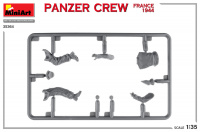 Deutsche Panzerbesatzung Frankreich 1944 - 1:35