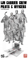 IJN Carrier Crew - Pilots and Officers - Figure Set - 1/35