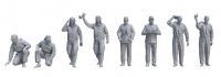 IJN Carrier Crew - Pilots and Officers - Figure Set - 1/35