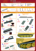 Panzerkampfwagen Panther - one touch tracks - early type - 1/35