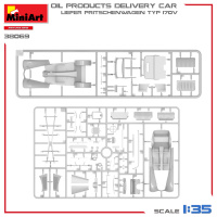 Oil products Delivery Van - Liefer Prischtenwagen 170V - 1:35