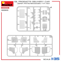 Oil products Delivery Van - Liefer Prischtenwagen 170V - 1:35