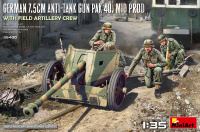 7,5cm PAK 40 - mittlere Produktion mit Besatzung - 1:35