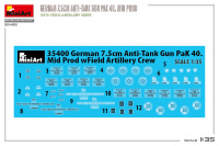 7,5cm PAK 40 - mittlere Produktion mit Besatzung - 1:35