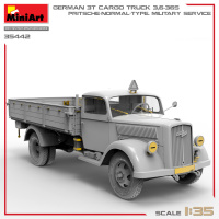 Deutscher 3t LKW 3,6-36S mit Pritsche - 1:35