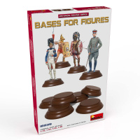 Bases for figures - 6 pcs. - 1/16 - 1/24 - 1/32 - 1/35 - 1/48