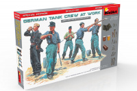 Deutsche Panzerbesatzung bei der Arbeit / Wartung / Feldinstandsetzung - Special Edition - 1:35