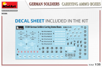 Deutsche Soldaten Munition tragend / German Soldiers carrying ammo boxes - 1:35