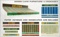 Cafe Furniture and Crockery - 1/35