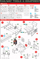 Railway Tools and Equipment - 1/35
