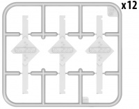 Anti-Tank Obstacles - 12pcs. - 1/35