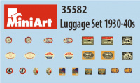 Gepäck - 1930er-  1940er Jahre / Luggage Set - 1930 - 1940s - 1:35