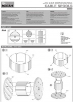 Cable Spools - 6 pcs. - 1/35