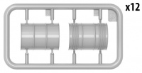 Modern Oil Drums 200L - 1/35