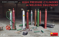 High Pressure Cylinders with Welding Equipment - 1/35