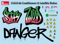 Air Conditioners & Satellite Dishes - 1/35