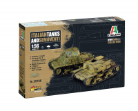 Italian Tanks - Semoventi M13/40 - M14/41 - M40 - M41 - 4in1 - 1/56