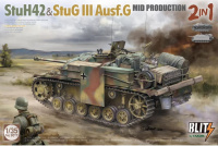 10,5cm StuH 42 & StuG III Ausf. G - Mid Production - 2in1 - 1/35