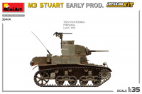 M3 Stuart - Early Production - mit Interieur - 1:35