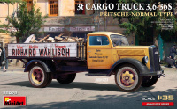 Deutscher 3t LKW 3,6-36S mit Pritsche - 1:35
