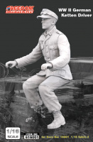 German Sd.Kfz. 2 - Kettenkraftrad - Driver Figure - 1/16