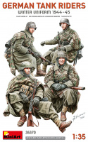 Deutsche Infanterie aufgesessen / German Tank Riders - Winter Uniform - 1944 - 1945 - 1:35