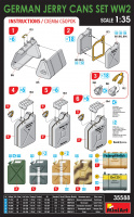 German Jerry Cans Set WWII - 1/35