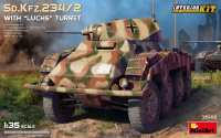 Sd.Kfz. 234/2 mit LUCHS Turm - mit Interieur - 1:35