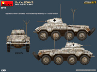 Sd.Kfz. 234/2 mit LUCHS Turm - mit Interieur - 1:35