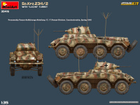 Sd.Kfz. 234/2 mit LUCHS Turm - mit Interieur - 1:35
