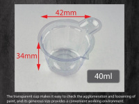 Mischbecher 40ml - 60 Stück