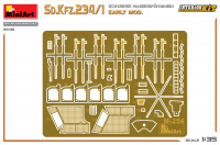 Sd.Kfz. 234/1 schwerer Panzerspähwagen - frühe Produktion - mit Interieur - 1:35