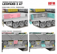 Leopard 2A7 - Bundeswehr mit beweglicher Einzelgliederkette - 1:35