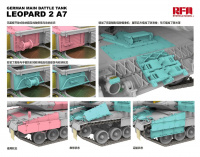 Leopard 2A7 - Bundeswehr mit beweglicher Einzelgliederkette - 1:35