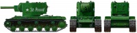 KV-2 Gigant - Russischer schwerer Panzer - 1:48