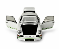 Porsche 911 RS 2.7 - Weiß / Grün - 1:8