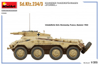 Sd.Kfz. 234/3 - Schwerer Panzerspähwagen - Stummel - 1:35