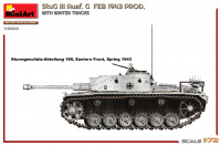 Sturmgeschütz III Ausf. G - Februar 1943 - mit Winterketten - 1:72
